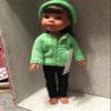3 piece Sweater, Hat & Leggins Neon Green for Welie Wisher Doll view 1
