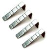4Pcs 60g/PC Stick-on Adhesive Tape Wheel Weights for 1.9" 2.2" Wheels Fit 1/10 RC SCX10 90046 D90 TRX-4, (Silver) view 1