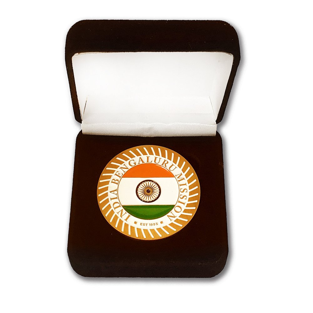 Bennett Brands LDS India Bengaluru Mission Commemorative Mission Coin