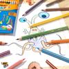 BIC Kids Evolution Stripes Colouring Pencils - Assorted Colours, 24 Count (Pack of 1) view 4