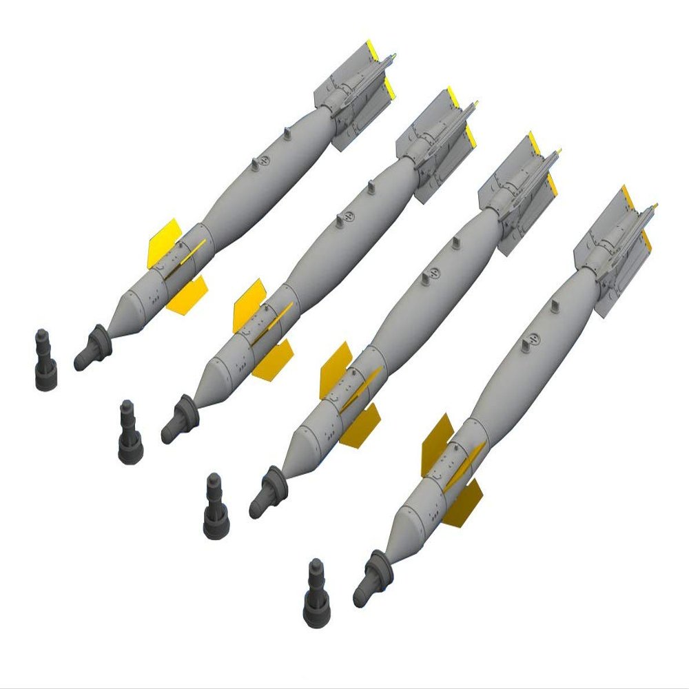 Eduard EDB672166 Brassin 1:72 - GBU-12 Laser Guided Bomb kit, Various.