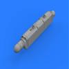 Eduard EDB672162 Brassin 1:72 -AN/ALQ-131 (Shallow) ECM Pod kit, Various. view 2