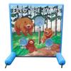 TentandTable Sealed Air Frame Game | Feed The Bears | Ball and Bag Toss | Includes Frame, Panel, Hand Air Pump, Balls, and Storage Bag | for Backyards, Carnivals, Schools, Birthday Parties view 1