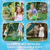 Gazillion 8 Ounce Bubble Solution 4 Pack - Great Bubbles for Kids, Great for Kids Parties, Non-Toxic & Safe view 4