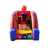 JumpOrange Inflatable Basketball Game with Blower and Foam Basketballs, Commercial Hoop Shot Toss Game for Kids and Adults, Rental and Party Use, Indoor & Outdoor view 1