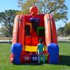 JumpOrange Inflatable Basketball Game with Blower and Foam Basketballs, Commercial Hoop Shot Toss Game for Kids and Adults, Rental and Party Use, Indoor & Outdoor view 3