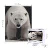 500 Piece Jigsaw Puzzle for Adults Personalized Picture Puzzle Polar Bear Customized Wooden Puzzle for Family, Birthday, Wedding, Game Nights Gifts, 20.4"x15" view 2