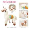 PonyFunny Small Size Ride On Horse Baby Horse Ride for Ages 3-8, Magical Unicorn Toy with Horse Riding Experience for Kids view 4