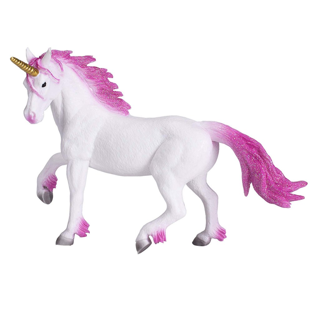 MOJO Unicorn (Pink) Realistic Fantasy Toy Replica Hand Painted Figurine