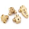 45g Heavy Duty Brass Front Rear Axle Lower Shock Mount for TRX-4 Upgrade view 2