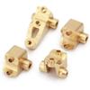 45g Heavy Duty Brass Front Rear Axle Lower Shock Mount for TRX-4 Upgrade view 3