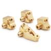 45g Heavy Duty Brass Front Rear Axle Lower Shock Mount for TRX-4 Upgrade view 4