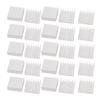 Aexit 25pcs 20mmx20mmx6mm Garage & Shop Aluminum Heatsink Heat Diffuse Power Converters Cooling Fin view 1