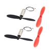 Aexit 2 Pairs Industrial Motors Helicopter 6mm x 14mm 2 Wires Magnetic Micro Coreless Motor DC Pneumatic Motors 3.7V 48000RPM view 1