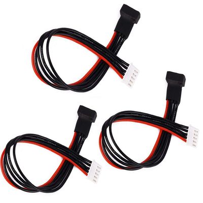 3 Pack ShareGoo 20CM 22AWG JST-XH Balance Charging Extension Cable Wire Lead Adapter for RC Car Truck FPV Battery 4S Lipo Battery