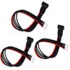3 Pack ShareGoo 20CM 22AWG JST-XH Balance Charging Extension Cable Wire Lead Adapter for RC Car Truck FPV Battery 4S Lipo Battery view 1