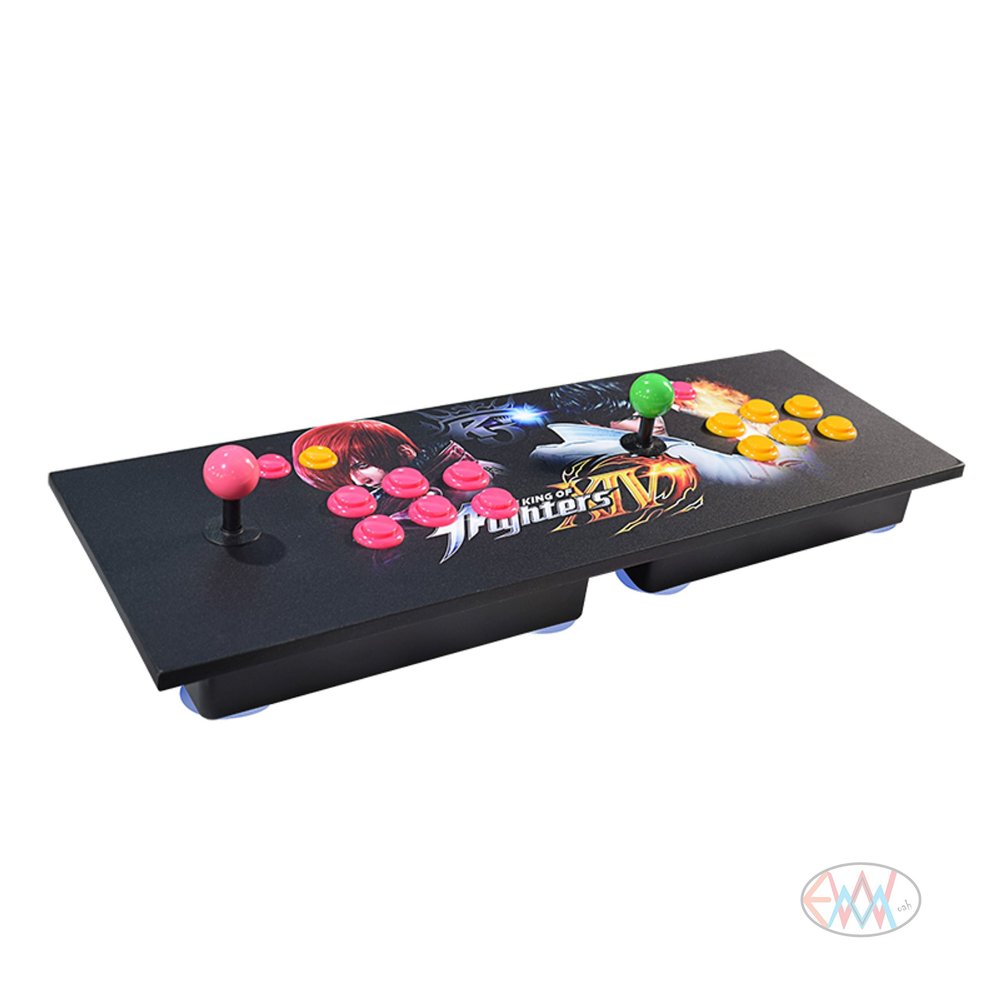 Em/woah The Newest Pandora Box 5s 999 Arcade Games in One Console Black Edition (999 in one Metal + Acrylic)