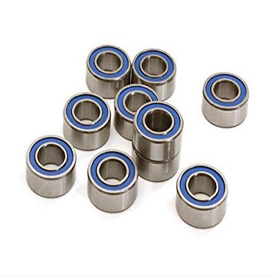 Integy Low Friction Blue Rubber Sealed Ball Bearings (10) 5x10x4mm for RC Vehicles