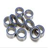 Integy Low Friction Blue Rubber Sealed Ball Bearings (10) 10x15x4mm for RC Vehicles view 1