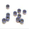 Integy Low Friction Blue Rubber Sealed Ball Bearings (10) 4x8x3mm for RC Vehicles view 1