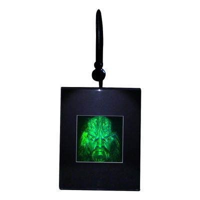 3D FERENGI Klingon Borg Hologram Picture (Lighted Desk Stand) Collectible Multi-Channel Reflection Photopolymer Film