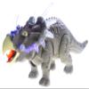 AZ Trading & Import D632-Gray Walking Triceratops Dinosaur Toy w/Lights & Sounds Gray view 1