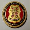 Baltimore Police Department Colorized Challenge Art Coin view 1