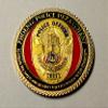 Phoenix Police Department Colorized Challenge Art Coin view 1