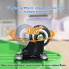 GSE Games & Sports Expert Red Heavy-Duty Indoor Scooter Board with Handles, Floor Sit Down Sport Scooter, Gym Activities for Kid, Indoor Recess Games, Physical Education Equipment, Gross Motor Toy view 2