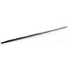 1" Solid 44" Deluxe Flexpruf Steel Axle, Stepped, Threaded Ends view 1
