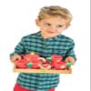Tender Leaf Toys - Tea Tray Set - Wooden Pretend Food Play Toy with Tea Bags, Snacks, Teapot and Treats for Afternoon Tea Party - Develops Problem Solving Skills and Imaginative Play - Age 3+ view 2