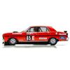 Scalextric Ford XY Falcon Bathurst 500 1971 1:32 Slot Race Car C3928, Red & Black view 4