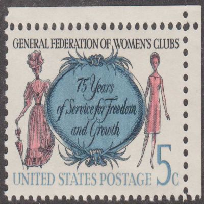 General Federation of Women Clubs 5 US Postage Stamp