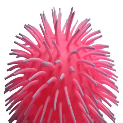 Curious Minds Busy Bags Jumbo 9" Knobby Puffer Sensory Ball - Sensory Fidget and Stress Balls - OT Autism SPD (Pink)