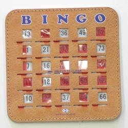 Hayes Bingo Cards with Shutter Slide Function (Pack of 10-7" X 7" Stitched Cards) #1636