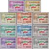 Aden - Mahra State 1-11 (Complete.Issue.) unmounted Mint/Never hinged ** MNH 1967 National Flag (Stamps for Collectors) Flags/Coats of Arms/Maps view 1