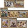 Aden - Kathiri State 91A-98A (Complete.Issue.) 1966 Paintings Winston churchills (Stamps for Collectors) Painting view 1