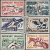 France 978-983 (Complete.Issue.) unmounted Mint/Never hinged ** MNH 1953 Sportbilder (Stamps for Collectors) Sports Other view 1