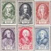 France 871-876 (Complete.Issue.) unmounted Mint/Never hinged ** MNH 1949 Famous French (Stamps for Collectors) view 1