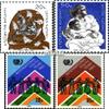 UN - New York 446-447,464-465 (Complete.Issue.) unmounted Mint/Never hinged ** MNH 1984 Refugees, Youth Year (Stamps for Collectors) view 1