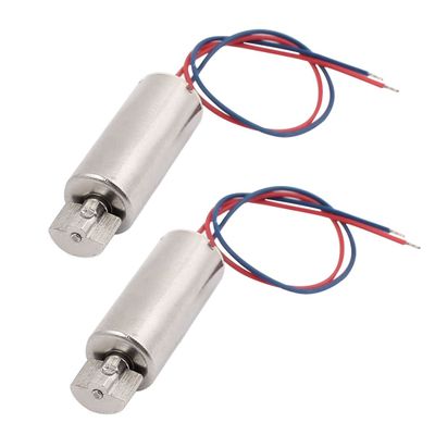 Aexit 2Pcs DC Furnace Parts & Accessories 1.5V-4.5V 50000RPM High Speed Vibration Motor Magnetic Motors Coreless Motor