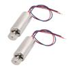 Aexit 2Pcs DC Furnace Parts & Accessories 1.5V-4.5V 50000RPM High Speed Vibration Motor Magnetic Motors Coreless Motor view 1