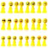 PROLOSO Jumping Popper Spring Launchers Bouncy Toy Balls 24 Pcs(Yellow Poppers) view 4
