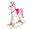 Pink Unicorn Rocking Horse for Children with Music Movement and Realistic Sounds Height 74 cm view 2