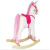 Pink Unicorn Rocking Horse for Children with Music Movement and Realistic Sounds Height 74 cm view 3