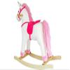 Pink Unicorn Rocking Horse for Children with Music Movement and Realistic Sounds Height 74 cm view 4