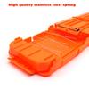 OIMIO Bullet Clips, 4 Pack 12-Darts Quick Reload Clips Magazine Clips for Nerf n-Strike Elite Blaster(Orange) view 4