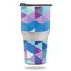 MightySkins Skin Compatible with RTIC Tumbler 30 oz. (2017) - Purple Kaleidoscope | Protective, Durable, and Unique Vinyl Decal wrap Cover | Easy to Apply, Remove, and Change Styles | Made in The USA view 1