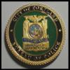 Portland Police Department Colorized Challenge Art Coin view 1