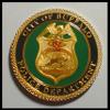 Buffalo Police Department Colorized Challenge Art Coin view 1